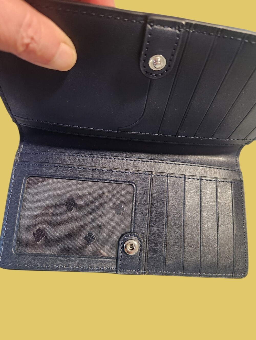 Kate Spade "Sylvia" Lemon Zest Dome Crossbody , Wallet And Dusty - Picture 11 of 12